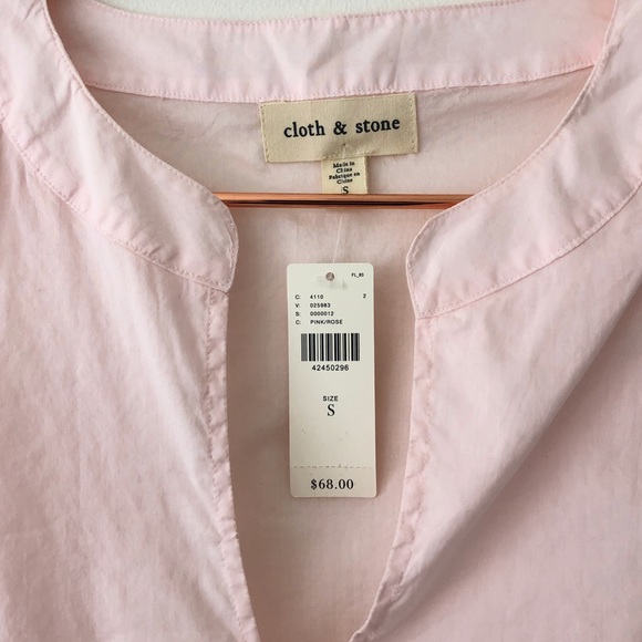 ANTHROPOLOGIE CLOTH & STONE Selena Cotton Top NWT - Picture 6 of 6